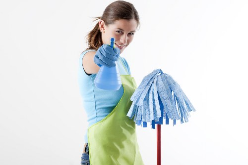 Professional curtain cleaning service for a Belsizepark home interior