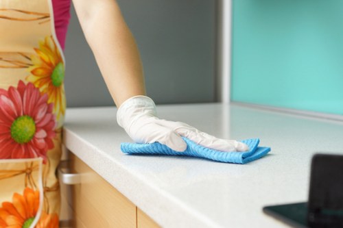 Professional carpet cleaning in a Belsizepark living room