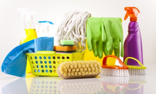 Final section of carpet cleaning terms showing governing law and closing provisions