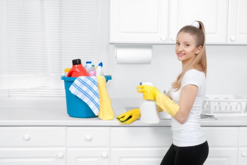 Professional deep mattress cleaning equipment in a local home