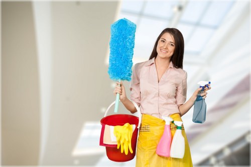 Local cleaners working in a period property near Belsize Park