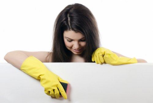 Careful deep cleaning of a decorative rug in Belsizepark